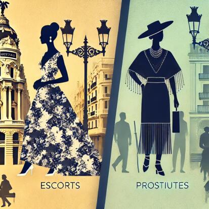 Escorts y Putas: ¿Cuál es la Diferencia? Desmitificando la Confusión sobre el Trabajo Sexual en España